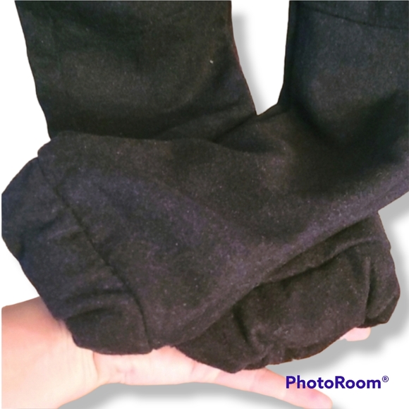 American Stitch Black Wool Blend Pants - Picture 3 of 11